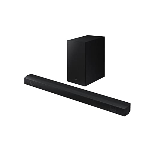 Samsung 2.1Ch 360W Soundbar with Wireless Subwoofer Black HW-B53M (Renewed)