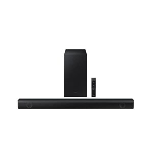 Samsung 2.1Ch 360W Soundbar with Wireless Subwoofer Black HW-B53M (Renewed)