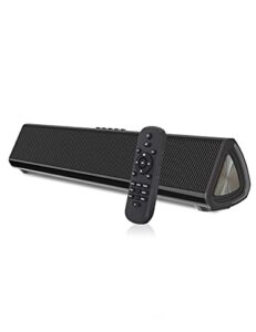 bs.neytuel soundbar for tv with bluetooth speakers for tv home theater audio surround sound system small sound bar with subwoofer for tv pc projectors tablets,remote control