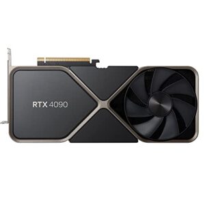 new geforce rtx 4090 24gb founders edition graphics card gddr6x titanium black