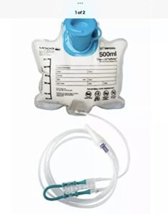 infinity feeding pump bags inf0500-a legacy with transition connector - 30 units