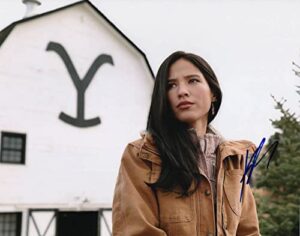 kelsey asbille chow signed autograph 11x14 photo b - sexy monica dutton on yellowstone, fargo, wind river, teen wolf