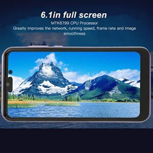 IP14 Pro Smartphone, 6.1in 4GB RAM 32GB ROM Unlocked Smartphone Ultrathin Face Recognition Dual Card Dual Standby Cellphone, Great Gifts for Parents ()