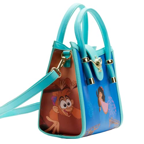 Loungefly Disney Aladdin Jasmine Princess Scenes Crossbody Bag