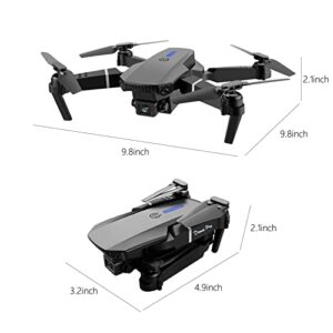 Drones with Camera for Adults Kids 8-12, Small Mini 4K Drone With Dual 1080P HD, Foldable FPV Wifi GPS Drones for Beginners, Remote Control RC Toys Gifts for Boys Girls