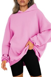efan preppy clothes hoodies for women teen girls oversized sweatshirts fall fashion outfits 2023 clothes soft cute tops sweaters pink