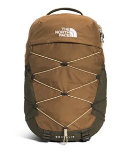 the north face borealis commuter laptop backpack, new taupe green/utility brown/gravel, one size