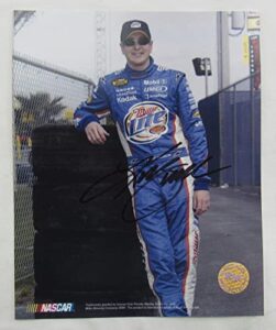 kurt busch signed auto autograph 8x10 photo iii - autographed nascar photos