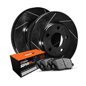 r1 concepts front brakes and rotors kit |front brake pads| brake rotors and pads| super duty brake pads and rotors|fits 2012-2022 ford f-250 super duty, f-350 super duty