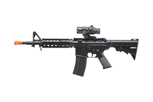 d99 lpeg full-auto m4 ris aeg airsoft rifle w/scope, battery and charger included