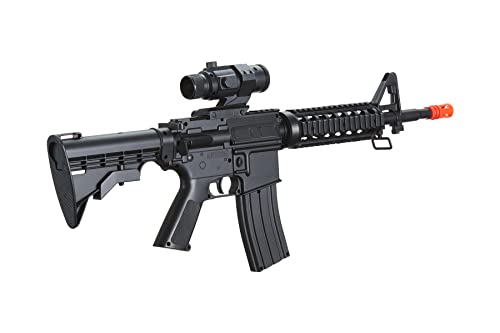 D99 LPEG Full-Auto M4 RIS AEG Airsoft Rifle w/Scope, Battery and Charger Included