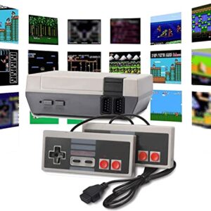 Retro Game Console – Classic Mini Retro Game System Built-in 620 Games and 2 Controllers, 8-Bit Video Game System with Classic Games, Old-School Gaming System for Adults and Kids