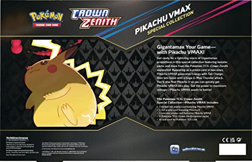 Pokemon TCG: Crown Zenith Special Collection - Pikachu VMAX …