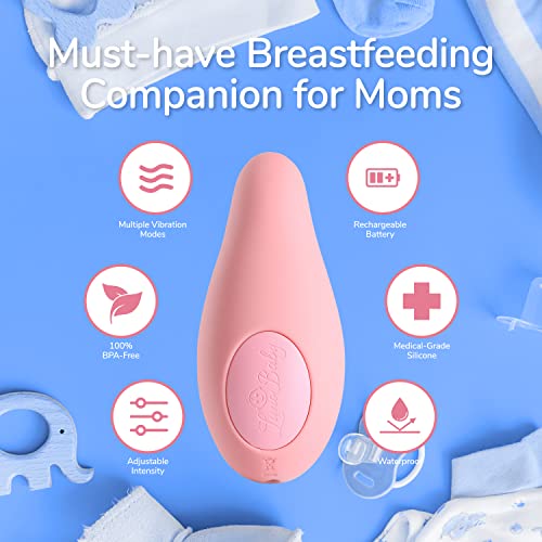 Lactation Massager - Breastfeeding Essentials for Clogged Milk Ducts and Breast Mastitis Relief