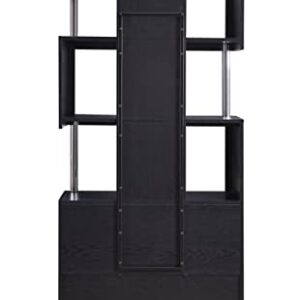 Home Source Jill Zarin Contemporary Bar Cabinet Black