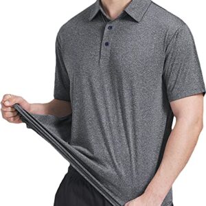 3 Pack Polo Shirts for Men Dry Fit Performance Short Sleeve Golf Polo Shirts (as1, Alpha, x_l, Regular, Regular, A01)