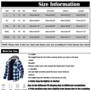 FSAHJKEE Chamarras De Cuero Para Hombre, Classic Thickened Long Sleeve Hooded Puffer Jacket Warm Basic Parka Overcoat Heavyweight Regular Slim Fit Quilted Outwear