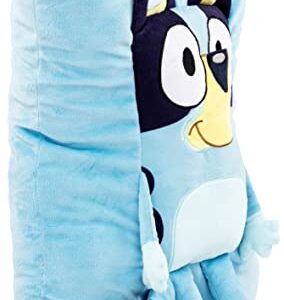 Bluey Snuggle Pillow - Super Soft Plush Decorative Throw Pillow - Measures 15 Inches (Official Bluey Product)