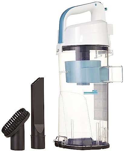 Amazon Basics Upright Bagless Lightweight Vacuum Cleaner, White