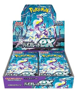 pokemon card game scarlet & violet expansion pack violet ex box (japanese)