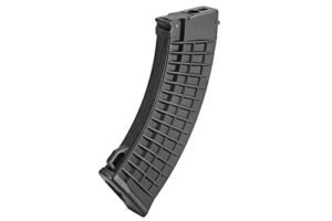 goldenball airsoft ak magazine 600rd waffle polymer high capacity aeg magazine compatible with lancer tactical airsoft ak aeg (728 series)