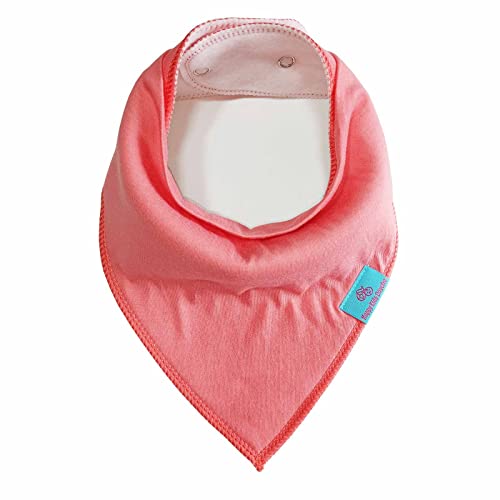 Happy Kids Daycare Baby bib 100% organic cotton 10 bibs pack , bandana, drooling bib for teething, absorbent, soft, sensitive skin (My sunshine)