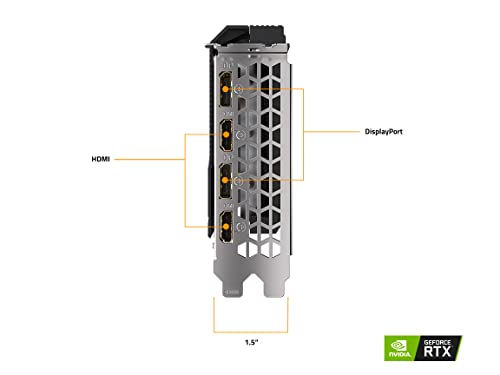 Gigabyte GeForce RTX 3060 WINDFORCE OC 12G Graphics Card, 2X WINDFORCE Fans, 12GB 192-bit GDDR6, GV-N3060WF2OC-12GD Video Card