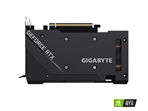 Gigabyte GeForce RTX 3060 WINDFORCE OC 12G Graphics Card, 2X WINDFORCE Fans, 12GB 192-bit GDDR6, GV-N3060WF2OC-12GD Video Card