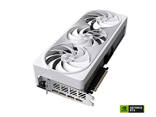 Gigabyte GV-N4080AERO OC-16GD GeForce RTX 4080 16GB AERO OC Graphics Card, 3X WINDFORCE Fans, 16GB 256-bit GDDR6X, Video Card