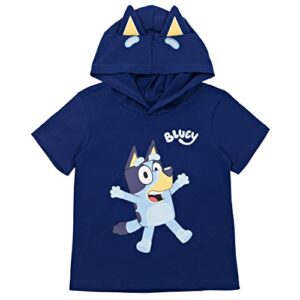 Bluey Bingo Toddler Boys Cosplay T-Shirt and Mesh Shorts Outfit Set 4T