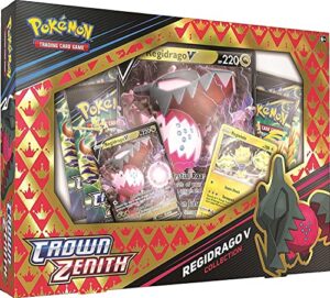 pokemon tcg: crown zenith collection - pokemon v regieleki or regidrago
