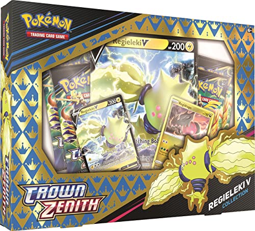 Pokemon TCG: Crown Zenith Collection - Pokemon V Regieleki or Regidrago