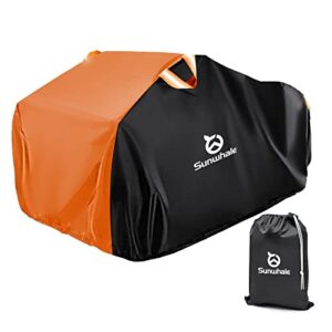 sunwhale atv cover waterproof heavy duty - 4 wheeler cover universal outdoor quad rain cover all season weather fit for up to 98'' polaris sportsman yamaha honda kawasaki quad bike-xxxlarge