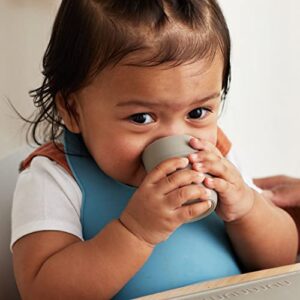 numnum Silicone Baby Cup for Infant, 4+ months, & Toddler - 2oz Non-Slip & Easy To Grip Training Cups - Perfect for Little Tiny Hands of Babies To Develop Drinking & Self Feeding Skills