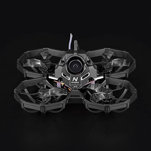 TCMMRC Drone-Junior Racer 75 RC Drone with CADDX Eos2 Camera, F4-12A AIO FC, for Students and FPV Pilots - Black