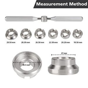 Boaieirsa Watch Case Opener Repair Tool 5537，Special Cover Meter Opener Watch Back RemoverTool for Rolex Tudor