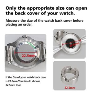 Boaieirsa Watch Case Opener Repair Tool 5537，Special Cover Meter Opener Watch Back RemoverTool for Rolex Tudor