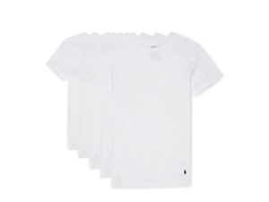 polo ralph lauren p5 cotton classic crews 5 white/cruise navy md