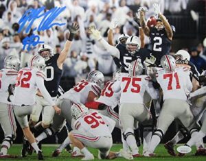 marcus allen psu 2016 block party osu penn state signed 11x14 photo jsa 155951 - autographed nfl photos