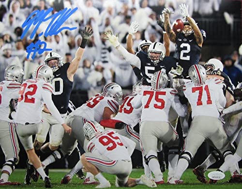 Marcus Allen PSU 2016 BLOCK PARTY OSU Penn State Signed 11x14 Photo JSA 155951 - Autographed NFL Photos