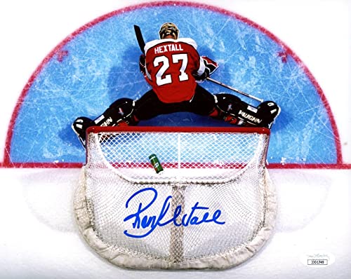 Ron Hextall Washington Capitals Signed/Autographed 8x10 Photo JSA 154151 - Autographed NHL Photos