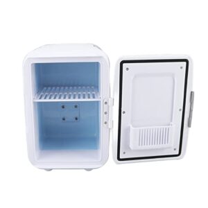 Haofy Car Refrigerator, Fast Cooling Small Portable Mini Refrigerator 4 (White)