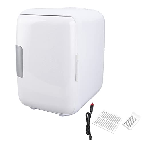 Haofy Car Refrigerator, Fast Cooling Small Portable Mini Refrigerator 4 (White)