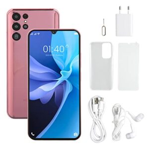 S22 Unlocked Android Cellphone, Smartphone with 6.52in HD Curved Screen, 2G 3G Network Mobile Phone, Face Recognition, 1GB 8GB, Quad Core, 2M 5M Camera, 3000mAh, WiFi BT FM GPS,