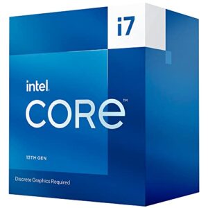intel core i7-13700f desktop processor 16 cores (8 p-cores + 8 e-cores) 30mb cache, up to 5.2 ghz