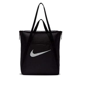 nike gym training tote bag (black/white)