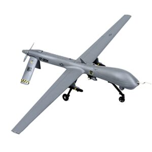 NUOTIE MQ-1B Predator Drone 1/72 Metal Airplane Model Kits with Stand CAFB 432nd Wing DieCast Alloy Fighter Model Pre-Build Military Aircraft Collection for Display or Gift