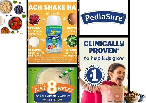 Pedia Sure Immune Support Kids Protein Vanilla with fiber (8fl oz 6 pack)