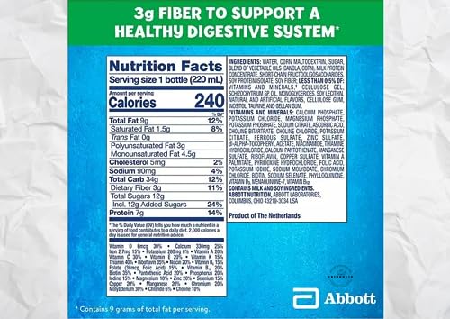 Pedia Sure Immune Support Kids Protein Vanilla with fiber (8fl oz 6 pack)