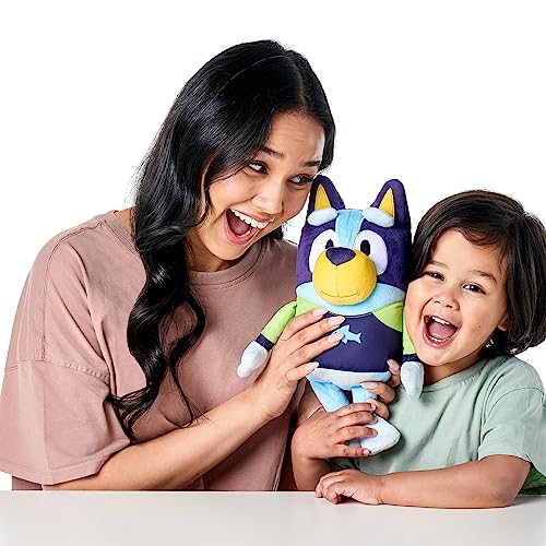 Bluey, Talking Beach 13" Talking Plush Toy with 9 Phrases Bases Around The Episode Beach Theme Song